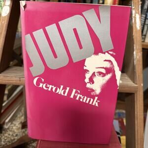 RARE 1ST EDITION! Judy by Gerold Frank 1975, Hardcover w/DJ